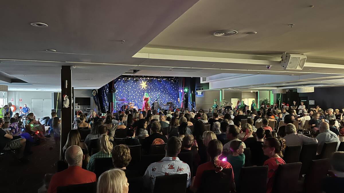 Club Sapphire during the 2023 Christmas Carol event. Picture by James Parker