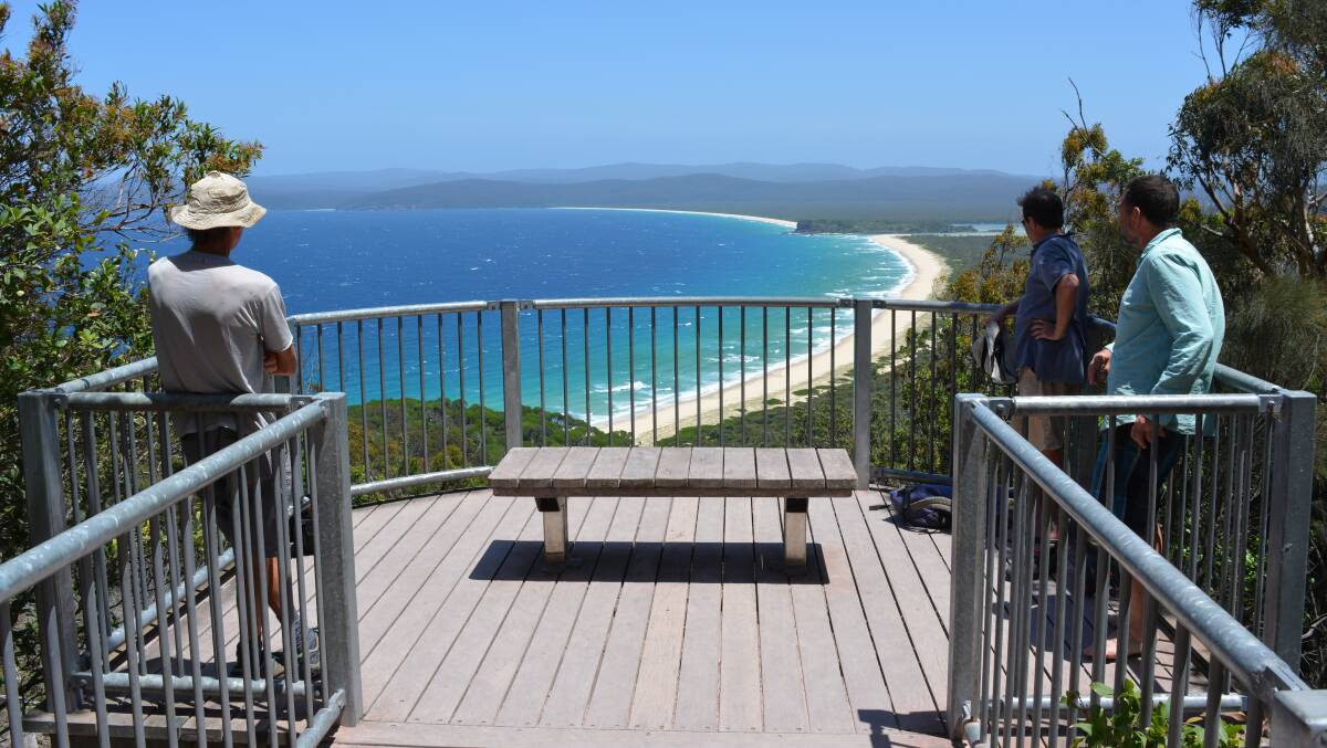 TOURISM EXPERIENCES: Looking out over Disaster Bay in Ben Boyd National Park, south of Eden. Picture: Ben Smyth