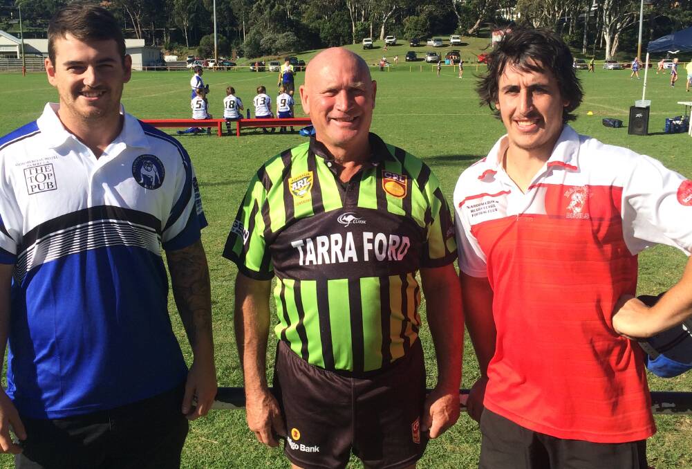 SUGAR RAY: The entire rugby league community has joined forces to help out Group 16 referee Ray "Sugar Ray" Ryan (pictured at a game last year) who has recently been diagnosed with cancer.