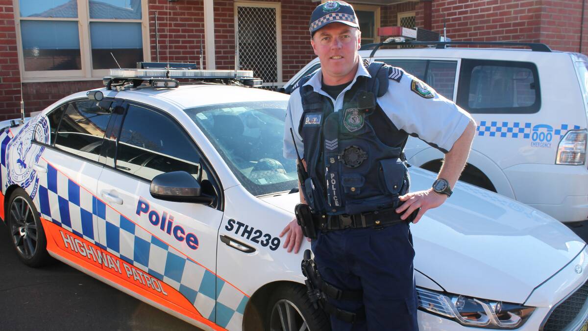 ON THE BEAT: Sergeant Adam Kite is the new supervisor for NSW Highway Patrol for the Far South Coast.