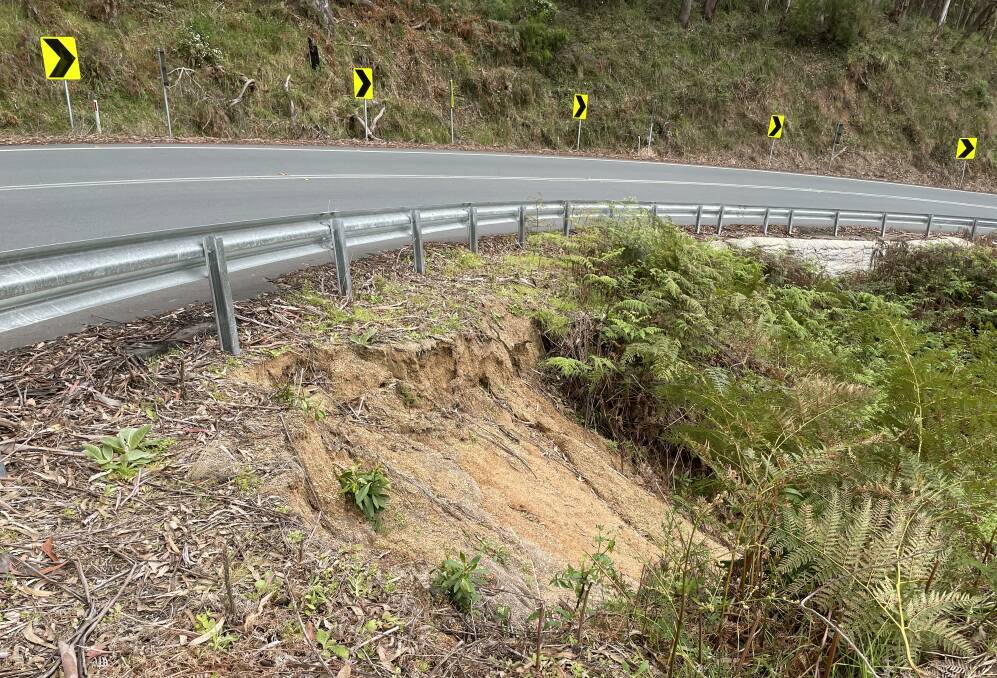 Landslip sites on Brown Mountain are due to undergo repairs starting next week.