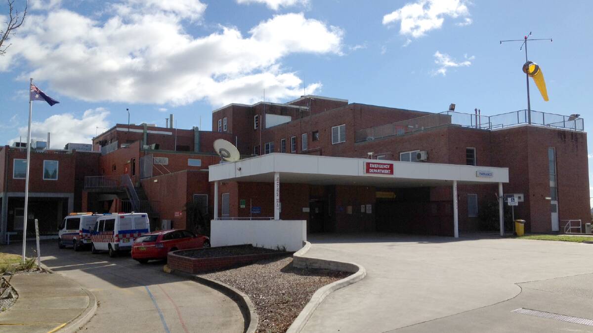 The now-disused Bega District Hospital.