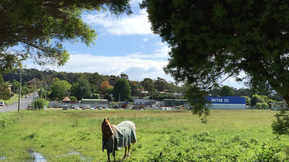 The proposed supermarket site at Pambula.