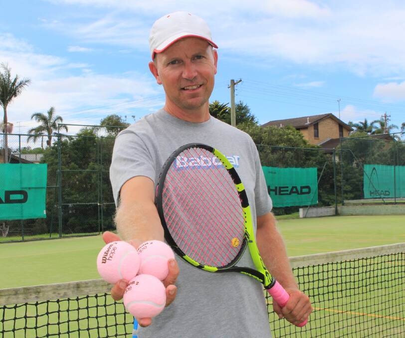 Game on: Pink balls, personalised music, quick matches are all part of James Poso's new concept called TEN15 which is about to be played at five tournaments in Florida.