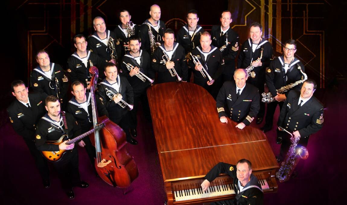 BAND STAND: The Australian Royal Navy Admiral's Own Big Band will be one of many big bands playing at the festival.   