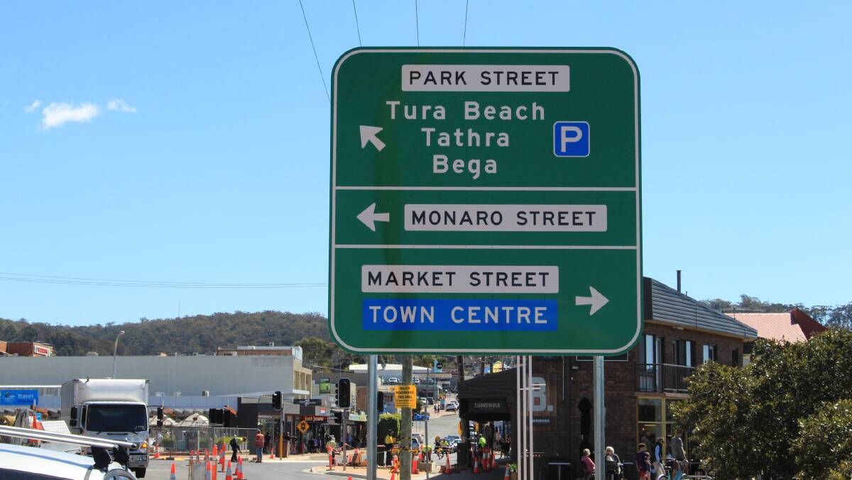 It will be a right hand turn to go into Market Street when approaching from the southern end of Merimbula.