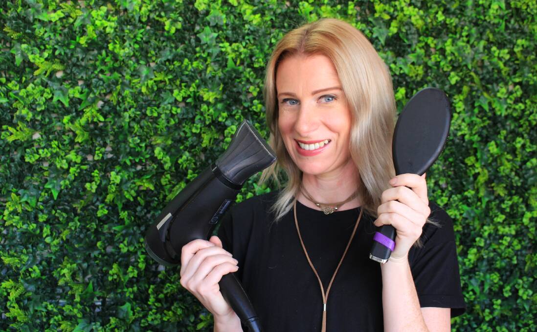 Hairdresser and salon owner, Rebecca Russell loves it when the heat and the pressure are on.