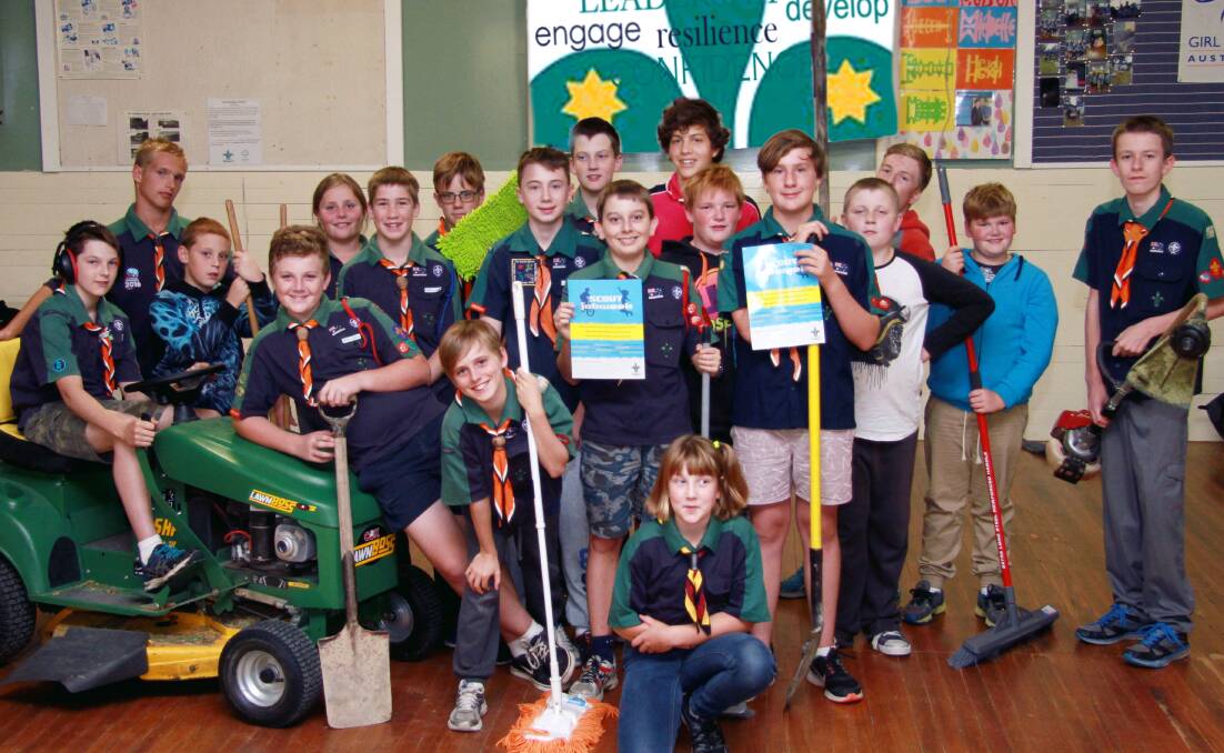Job month: 1st Merimbula Scouts are looking for jobs such as gardening, dog walking or car washing, for a just reward. Contact group leader David Wriedt 0427 959 496.