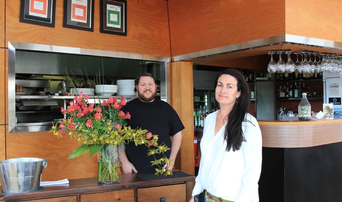 Huw Jones and Renee Loftus at Zanzibar Cafe.