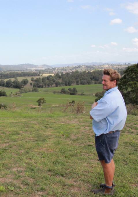 QUIETLY CONFIDENT: Angledale dairy farmer Norm Pearce is remaining positive about the dairy industry, saying there is still great demand for cheese overseas. 