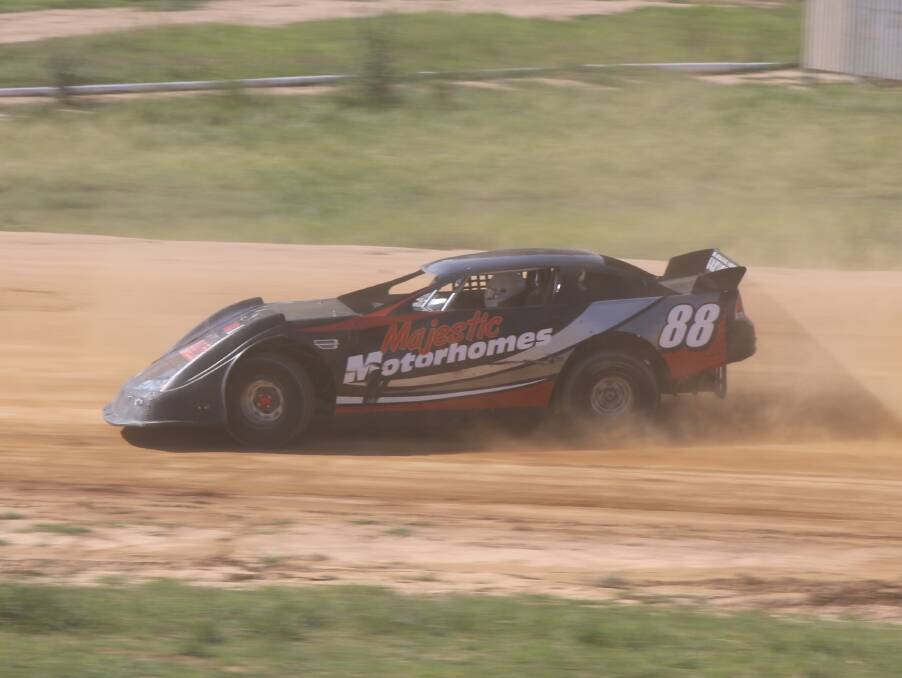In the cloud: Expect plenty of dirt to fly when racing returns to the Sapphire Speedway with one of the biggest race meets of the year this Saturday. 