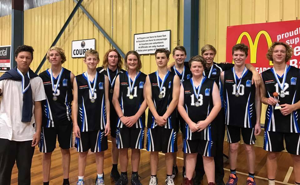 Winners: Merimbula's under 16 men's basketball team named the NSW Country Champions after winning the tournament in Newcastle.