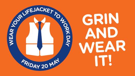 Wear your lifejacket to work this Friday