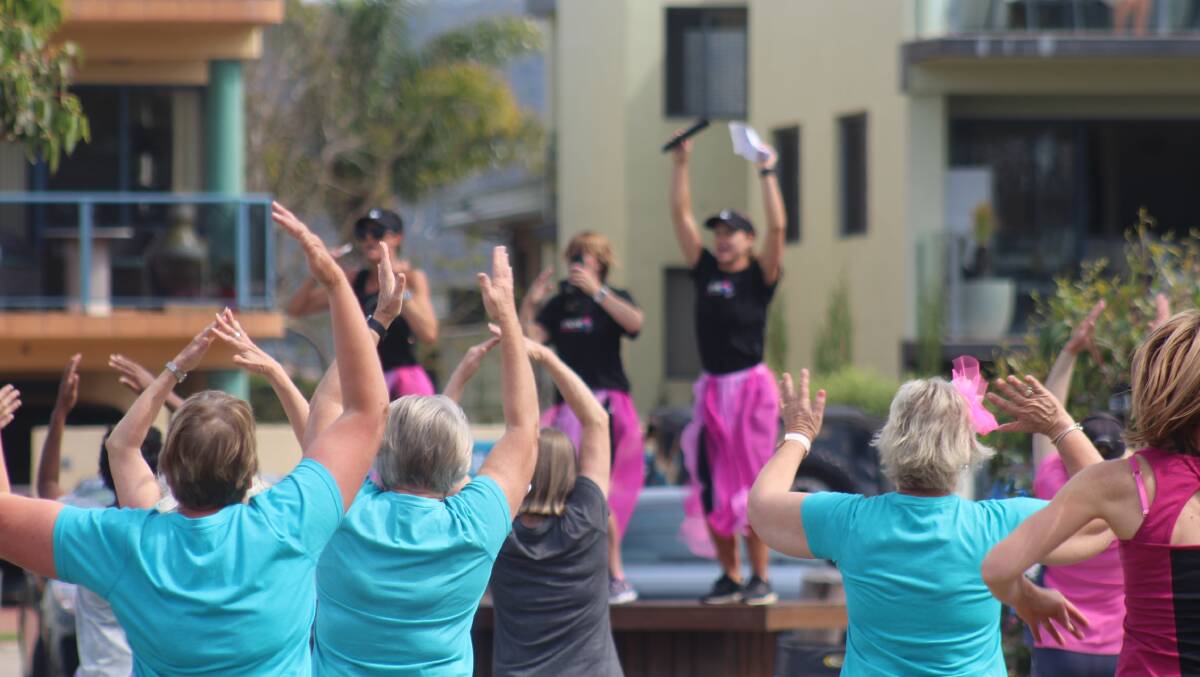YMCA: Merimbula's Biggest Workout raised $2000 at its event on Saturday, with all 100 tickets sold. Tarryn Lucas of Tarryn Lucas Fitness hopes it will become a biannual event.