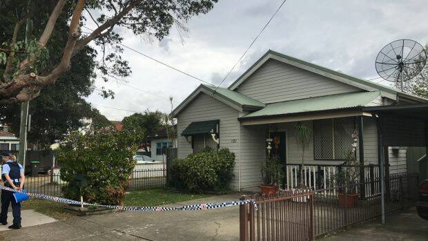 The Campsie property, where a woman was beaten brutally with a hammer and knife. Photo: Luke Costin