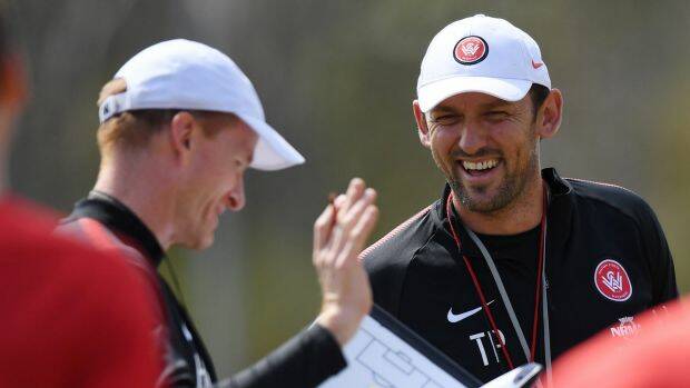Quick turnaround: Popovic was running training with the Wanderers just this week. Photo: David Moir