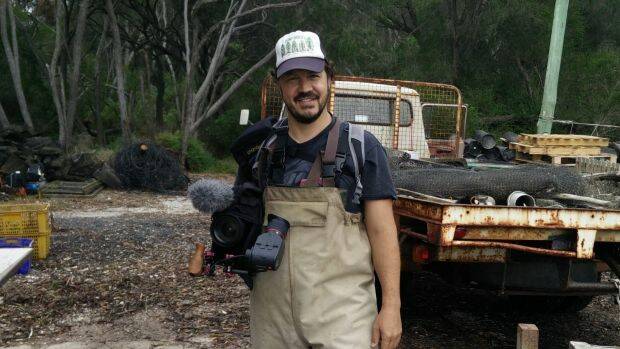 Filmmaker Kim Beamish has set his sights on the Merimbula oyster industry for his next documentary. 