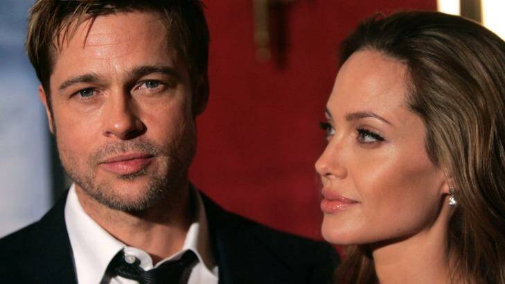 Actors Brad Pitt and Angelina Jolie pose at the U.S. premiere of his "The Assassination of Jesse James by the Coward Robert Ford" in New York, Tuesday, Sept. 18, 2007. (AP Photo/Seth Wenig) Photo: Seth Wenig
