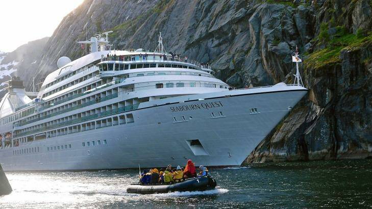 Seabourn if offering the option of Zodiac trips to explore northern Europe's waterways.