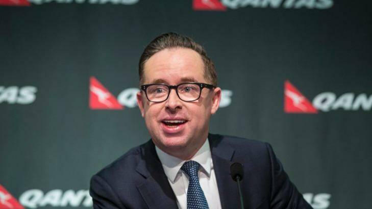 "It's really important to get it right because we are competing against other companies and we want the best people in the roles," Qantas CEO Alan Joyce says. Photo: Jessica Hromas