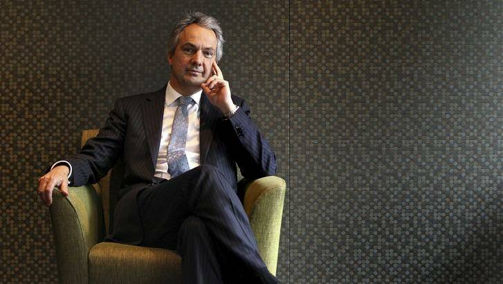 Macquarie chief executive Nicholas Moore says the bank was in the box seat to pick up Esanda. Photo: Rob Homer