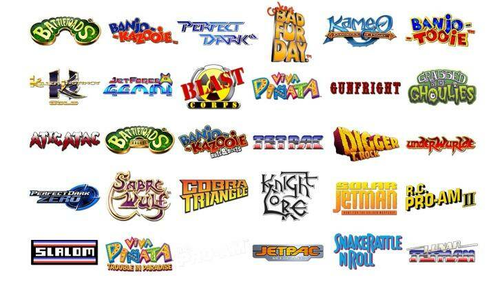 The full list of games in Rare Replay spans three decades and features games from consoles such as the ZX Spectrum, NES, Nintendo 64 and Xbox 360.
