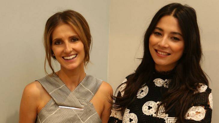Kate Waterhouse dines with Jessica Gomes at One Street Over. Photo: Anthony Johnson