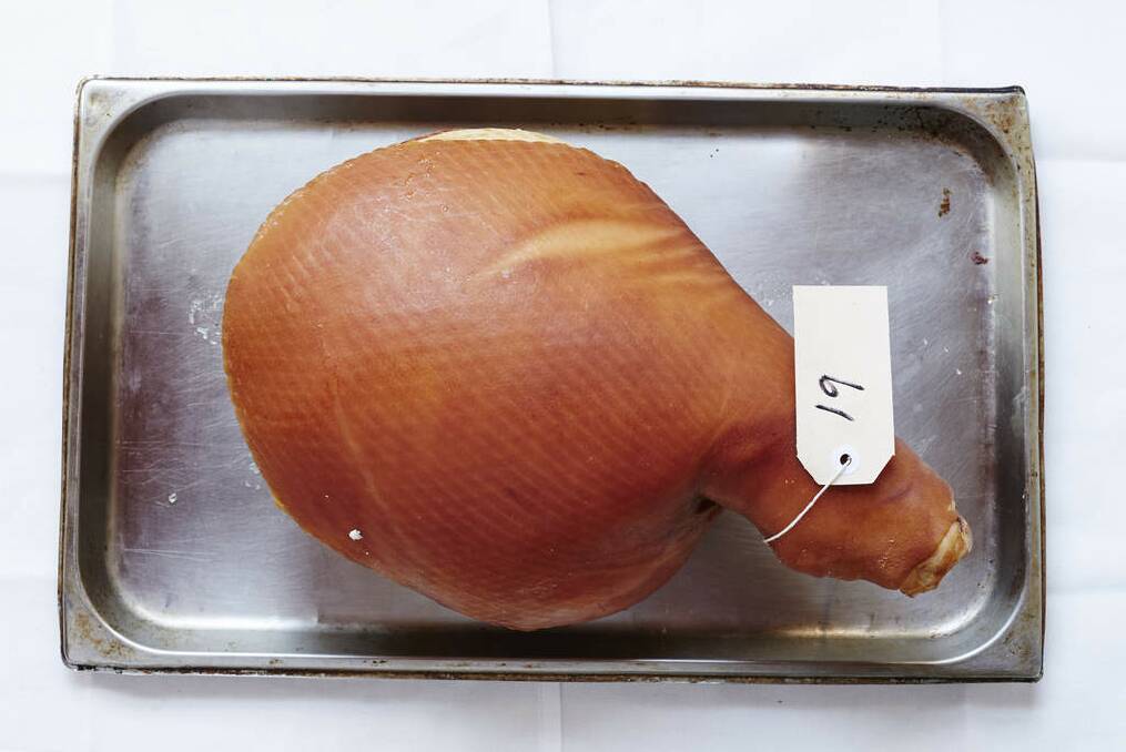 Best Bang For Your Buck - Ham 19: Grain Fed 'Rivalea' Baby Leg Ham. Photo: Kristoffer Paulsen