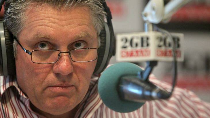 Ray Hadley was one of the hosts being broadcast on 4BC on April 28 in the wake of the merger between the Fairfax Radio and Macquarie Radio networks. Photo: Peter Rae
