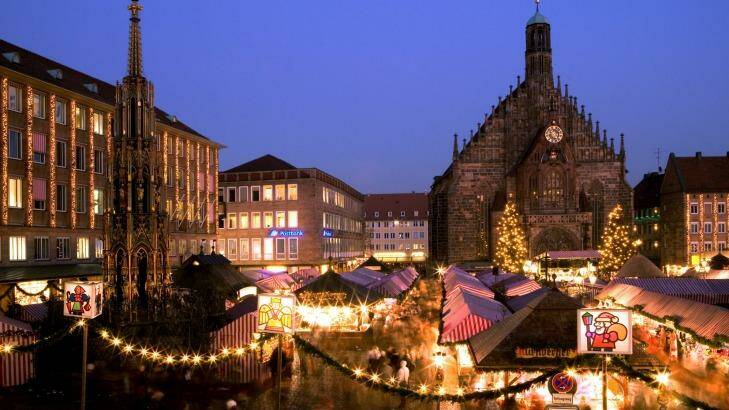 Nuremberg in Germany is an ideal spot to soak up the Christmas atmosphere in Europe.