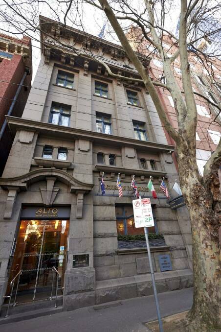 A building housing the Alto Hotel in Bourke Street is for sale. Photo: Supplied