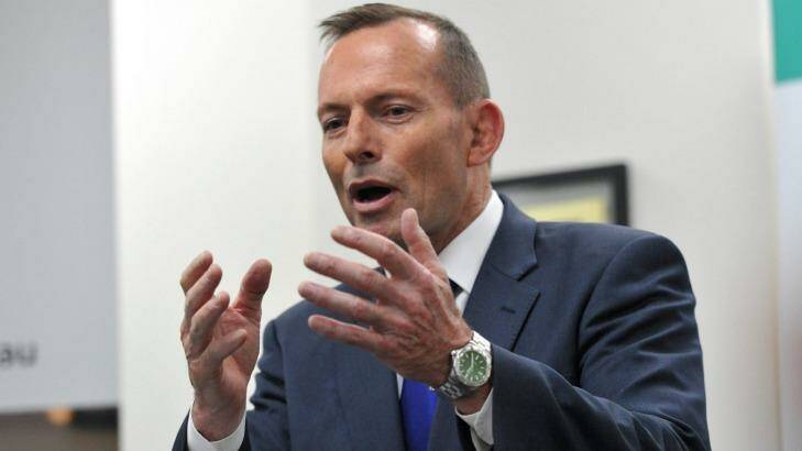 Prime Minister Tony Abbott is floundering in opinion polls. Photo: Joe Armao