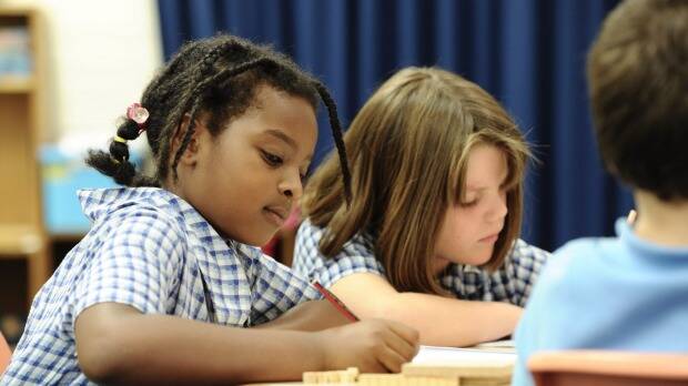 Children across the country will begin taking the NAPLAN test on Tuesday. Photo: Graham Tidy