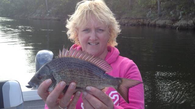 Catch of the Day (April 28): Avon Rollason of Bega sent us this photo of her 30cm bream caught in the Bega River on Sunday. 