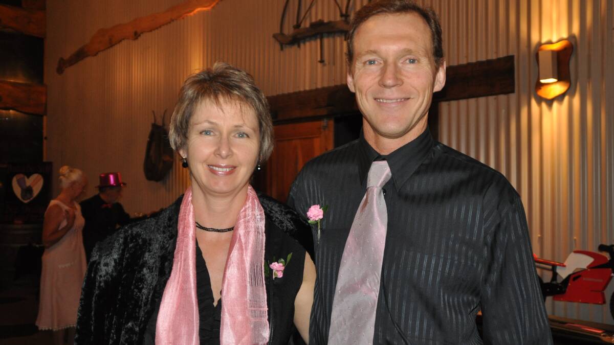 Enjoying the Pink and Black fundraiser for Pink Link and the Bega Oncology Unit on Saturday, March 22.