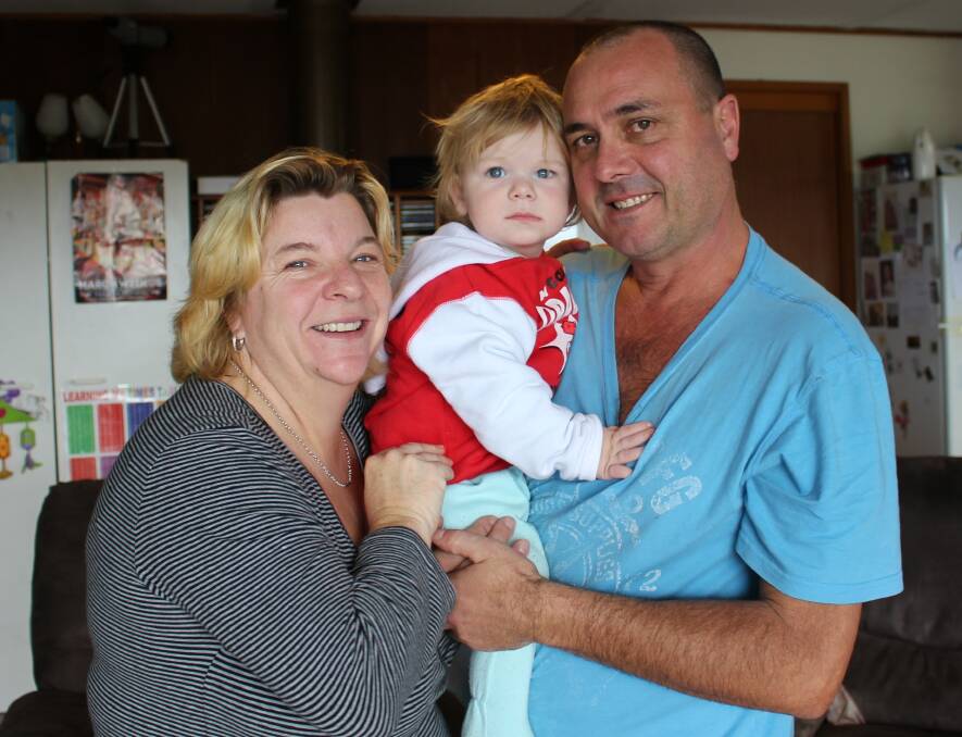 The Da Costa family is delighted to have baby Ben back at home.