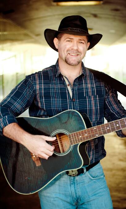 Big night out: Australian singer-songwriter Justin Standley is bringing his country music hits to Wolumla Hall this Saturday night, January 30.