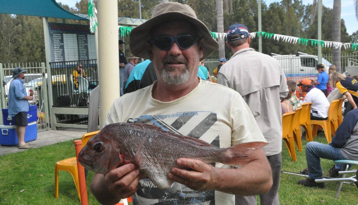 John O’Neill at the Tomakin Sports and Social Club Fishing Club's Bonanza competition. (6/10/2013) 