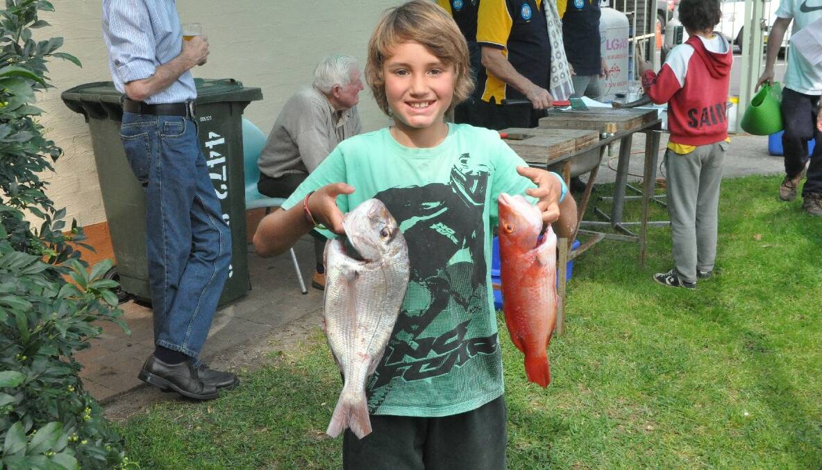 Scott Rigby at the Tomakin Sports and Social Club Fishing Club's Bonanza competition. (6/10/2013) 