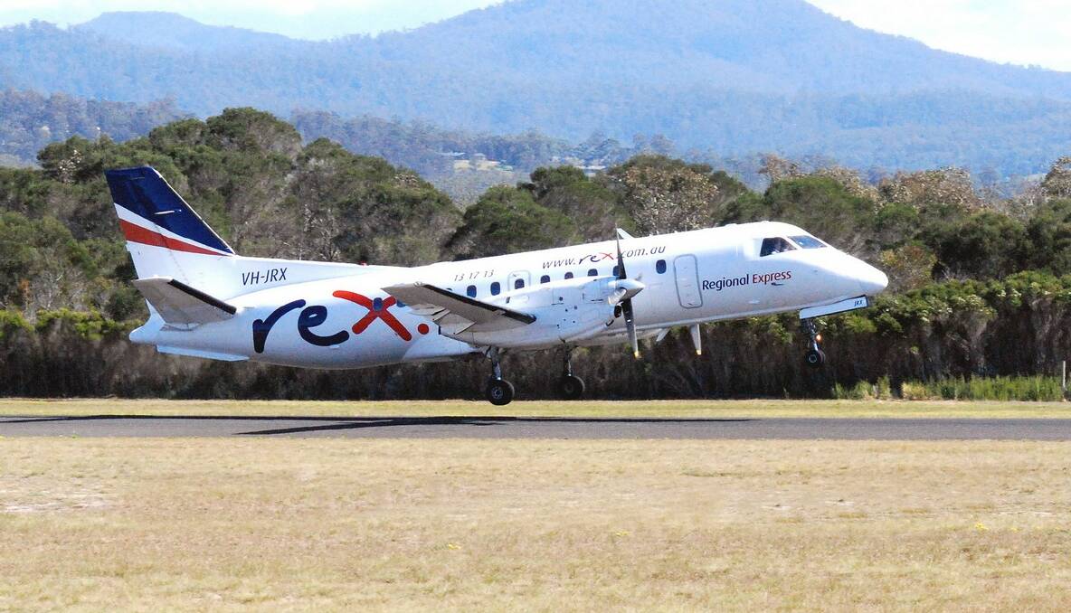 Merimbula Airport management is under review by Bega Valley Shire Council. The airport operates services to Melbourne and Sydney via Regional Express. 