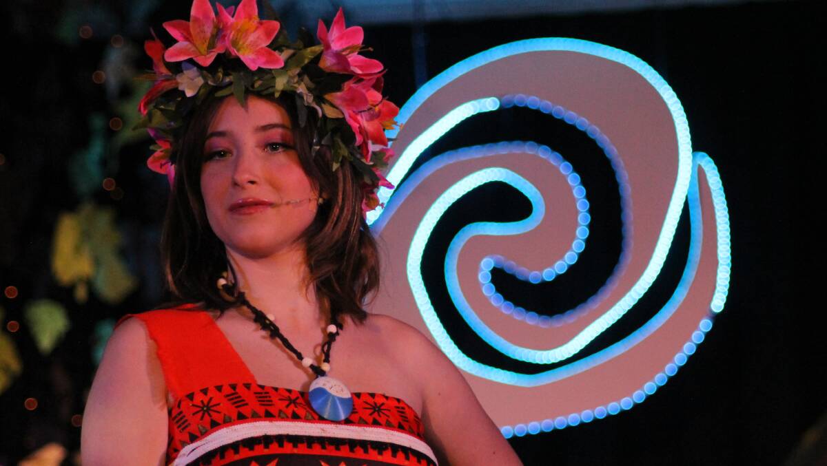 Moana Jr: Year 11 student Matilda Blake will be performing as Moana in the 2022 school production of the Disney musical. Photos: Amandine Ahrens 