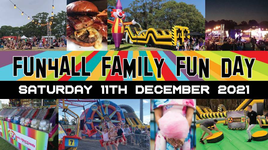 An family fun event run by Fun4All Events is coming to Bega on December 11. 