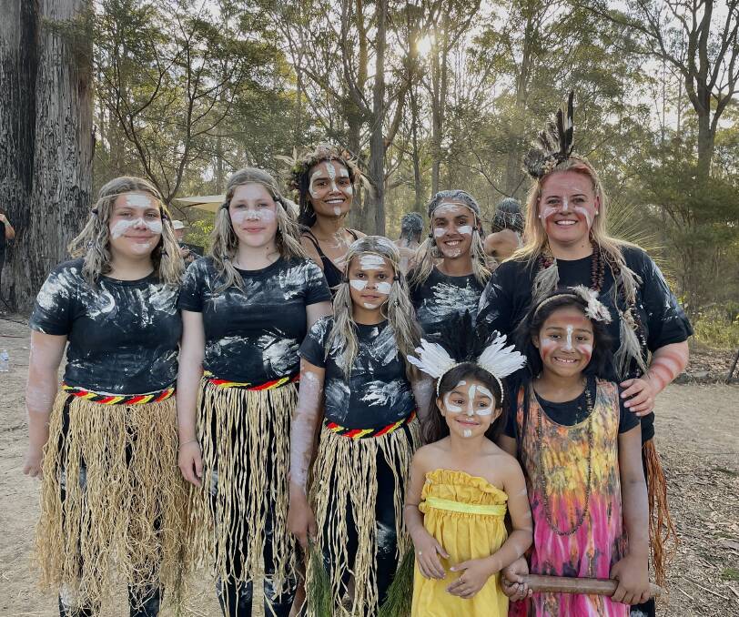 Dancers of all ages participated in the Dhilwaan Yarrkural (the nightfall dance) at Giiyong Festival on November 18, 2023. Picture by Amandine Ahrens 