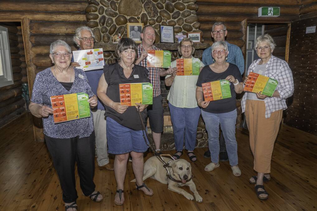 Eden Project Lab participants with their localised emergency
preparedness guide for residents and visitors of Eden and surrounding areas. Picture supplied
