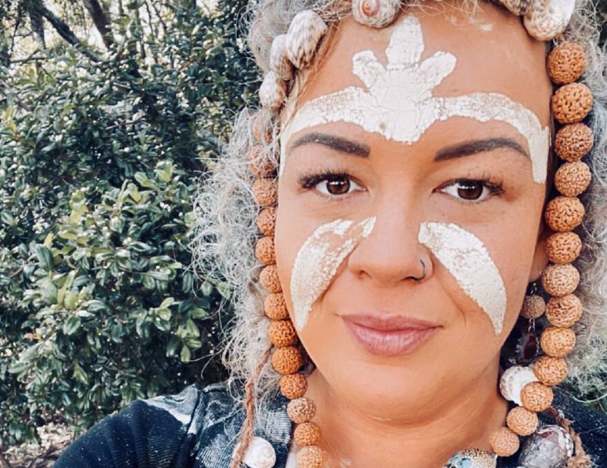 Emma Stewart, 33, is a proud Bidjigal and Gweagal woman with kinship to Eora, Dharawal, Dharug, Yuin and Gundangara Nations. She works as a cultural connector, intuitive healer, and artist. Photo: supplied 