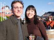 Robert Monterosso and Sophia Tsang at WinterSun Festival in Merimbula on Saturday, June 11. Photo: Ellouise Bailey