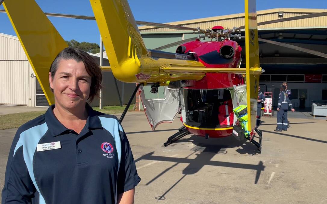 Director of Life Saving Cheryl McCarthy says the chopper is essential for the work of SLSA. Photo: Maeve Bannister