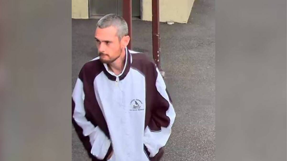 Police issued this image as part of a public appeal to find Brett Crawford. Picture from NSW Police