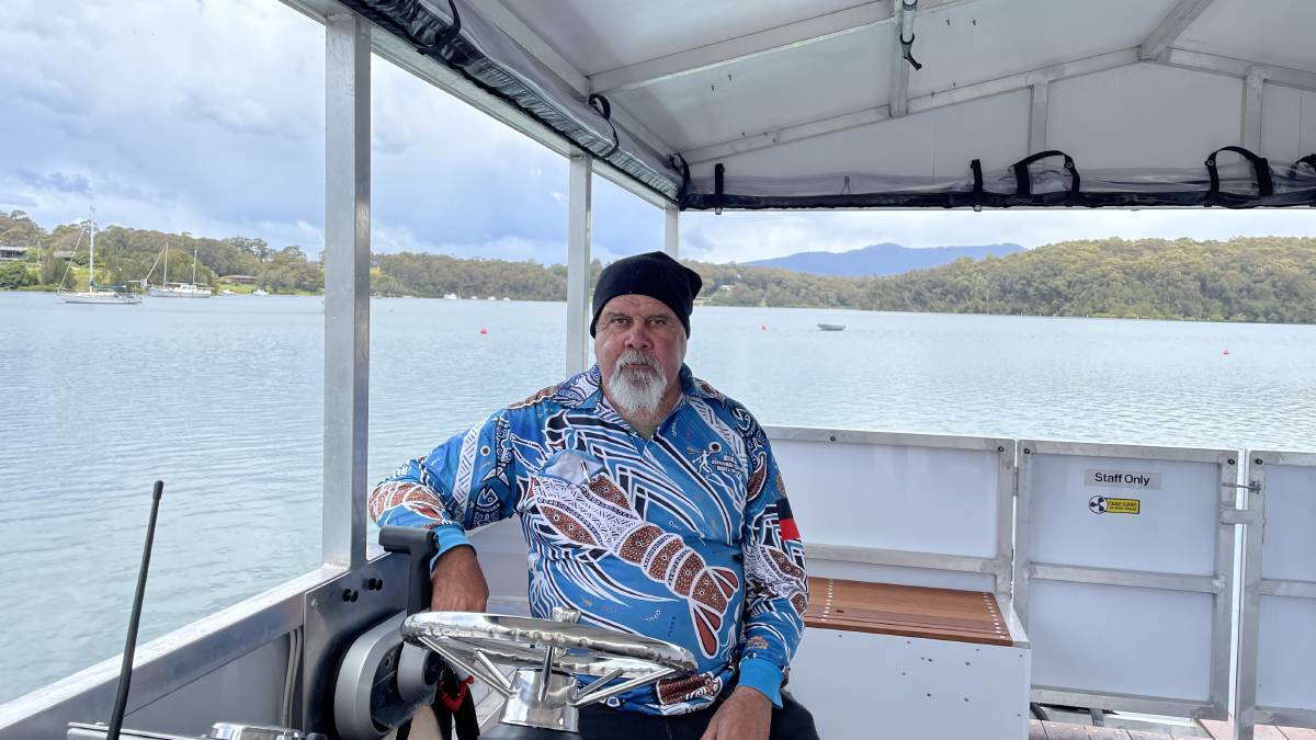 Wally Stewart said his Joonga Land and Water Aboriginal Corporation won Eurobodalla's first SMART drumline contract in March 2022 which had created seven jobs, while the NarOoMa tour company had created six jobs. Picture by Marion Williams