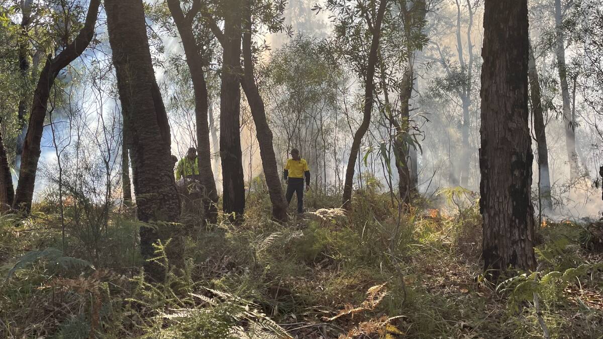 Cultural burning and land management practices will be trialled at Batemans Bay and Bega. Picture supplied.